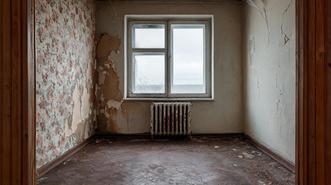 Schlafzimmer · Renovation · Vorher
